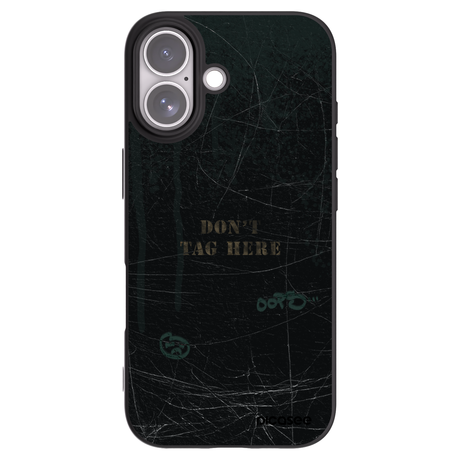 Picasee fekete szilikon tok az alábbi mobiltelefonokra Apple iPhone 17 - DON´T TAG