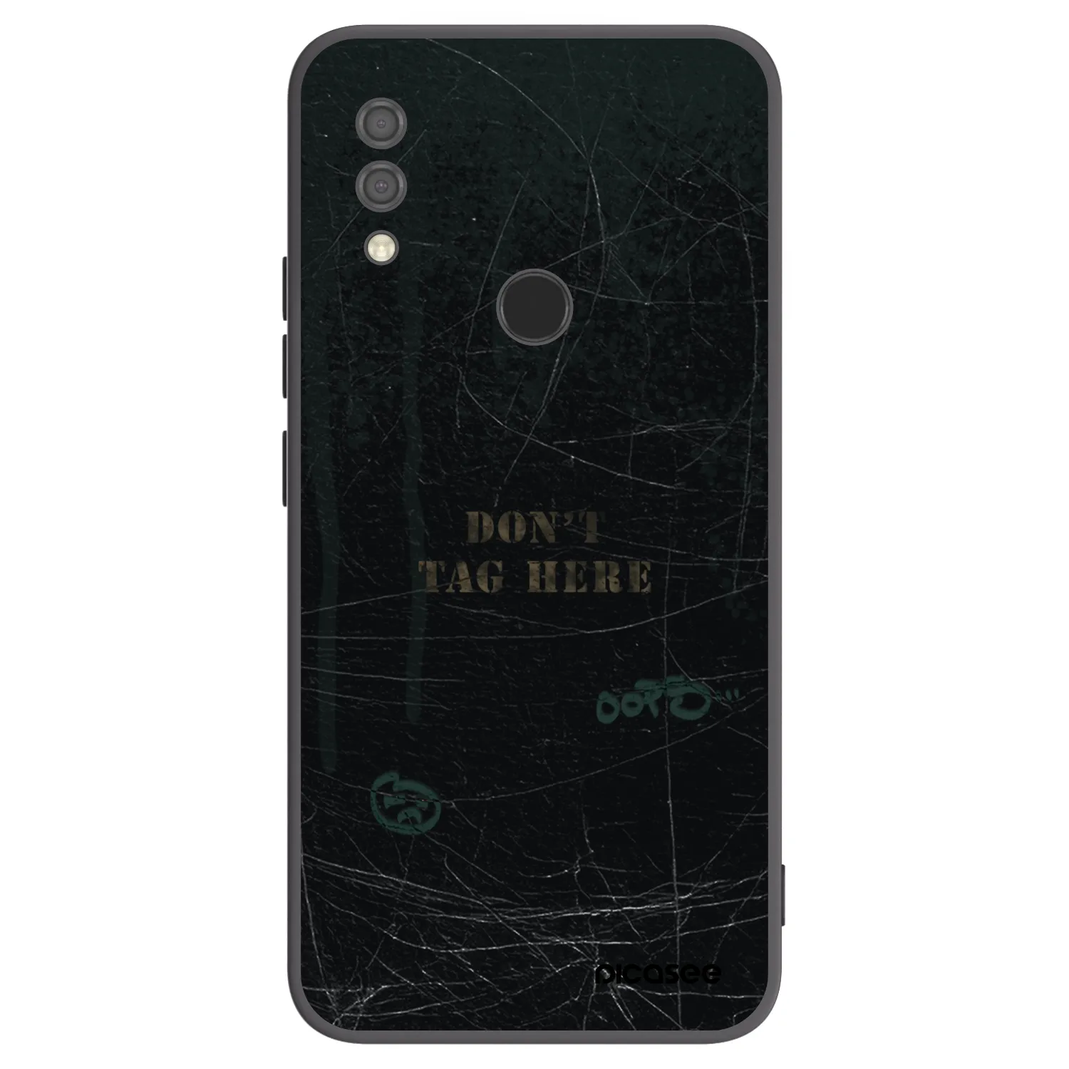 Picasee fekete szilikon tok az alábbi mobiltelefonokra Xiaomi Redmi 7 - DON´T TAG