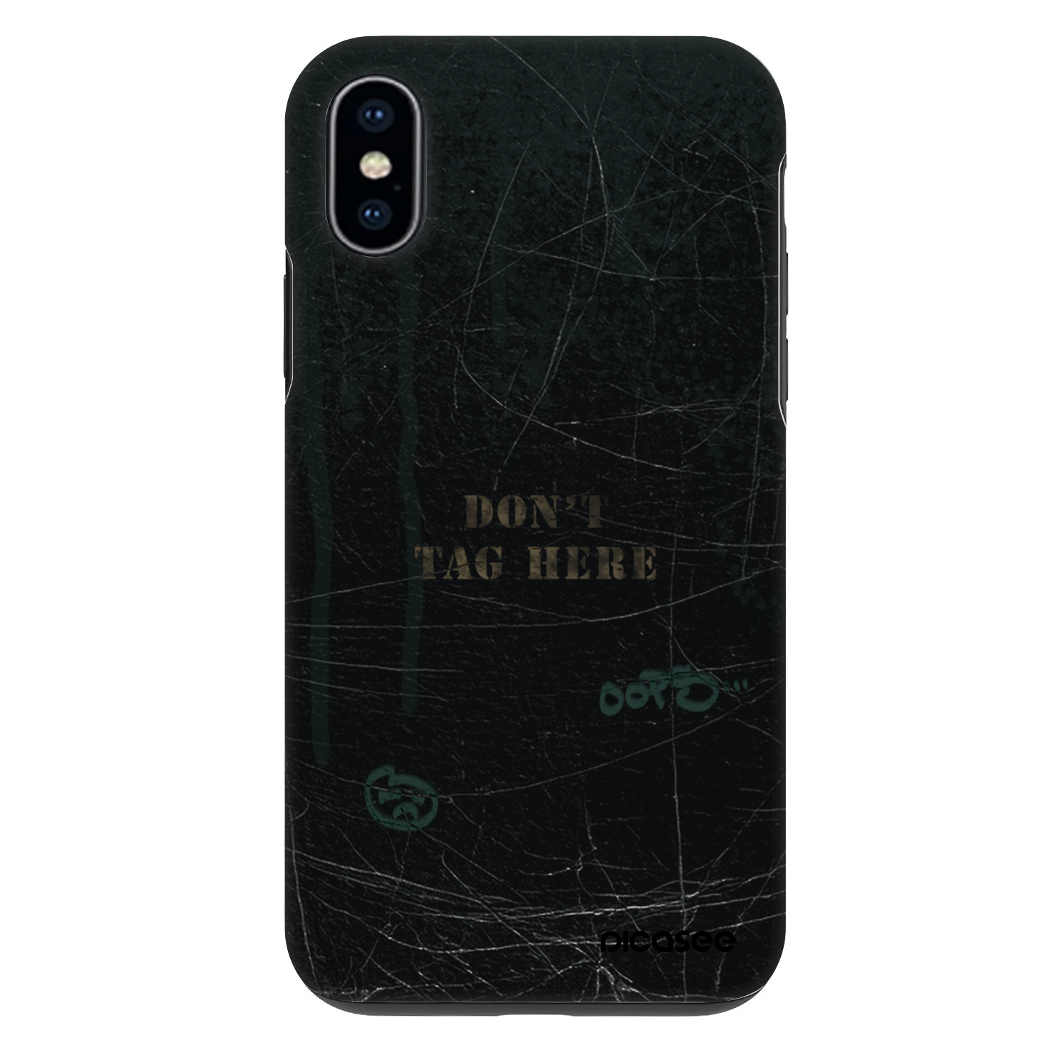 Picasee Fashion Case Apple iPhone X/XS - DON´T TAG