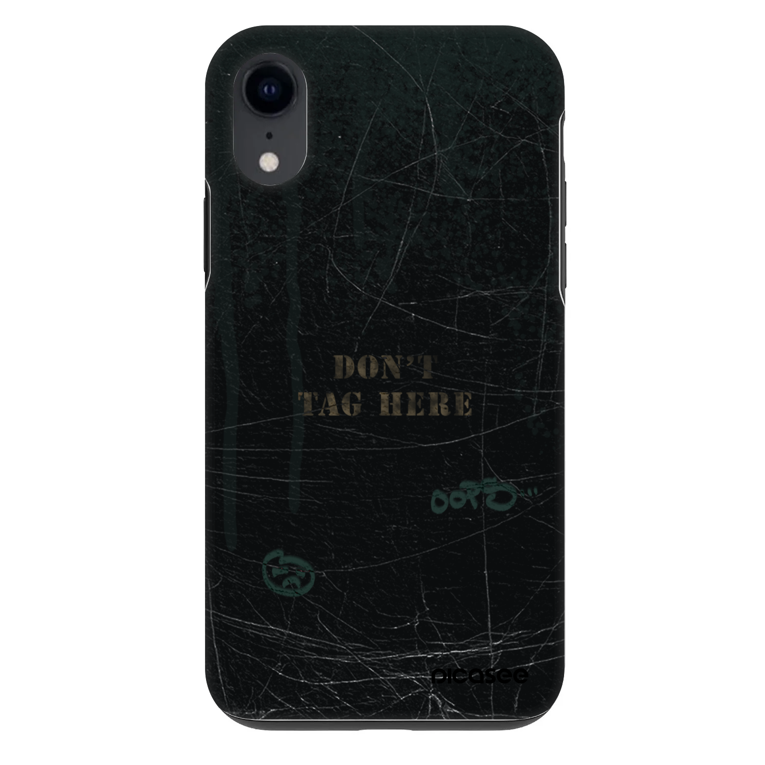 Picasee Fashion Case Apple iPhone XR - DON´T TAG