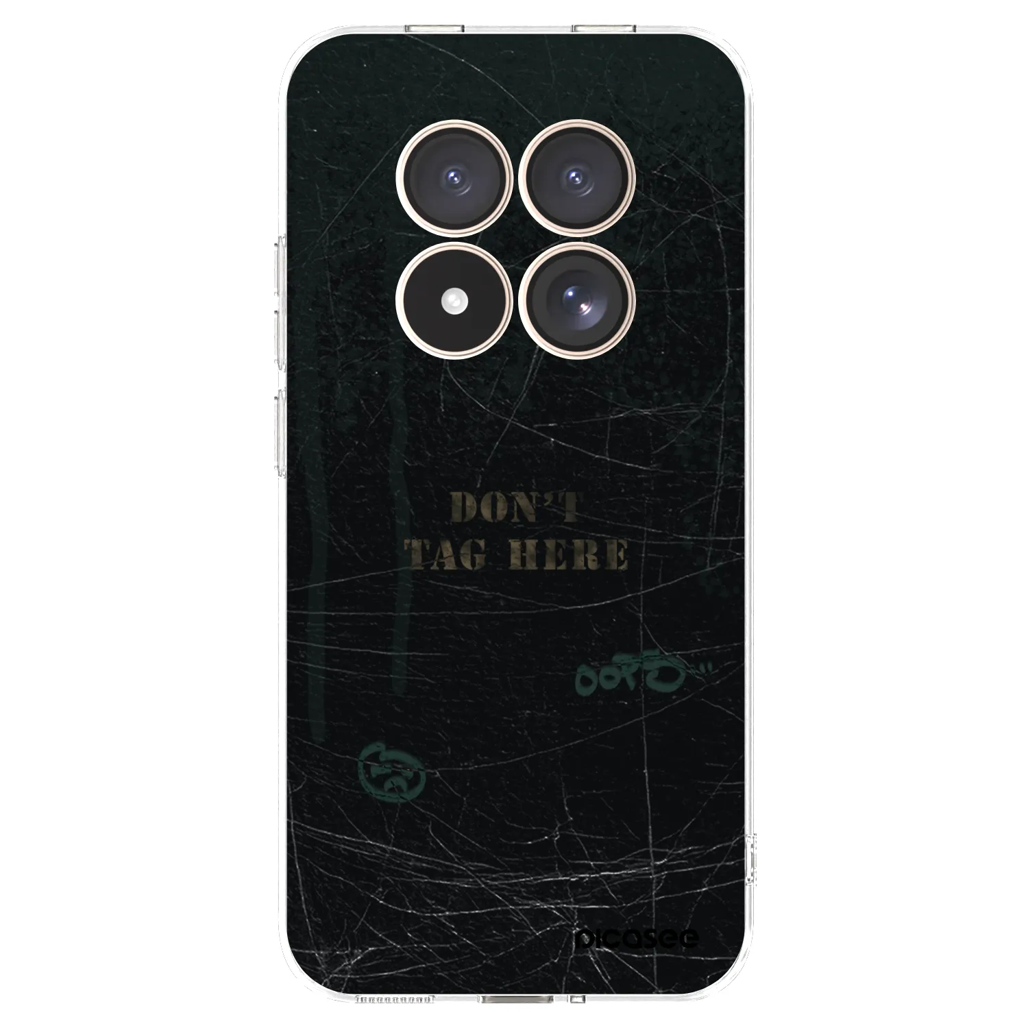 Picasee átlátszó szilikon tok az alábbi mobiltelefonokra Xiaomi Redmi Note 15 Pro 4G - DON´T TAG