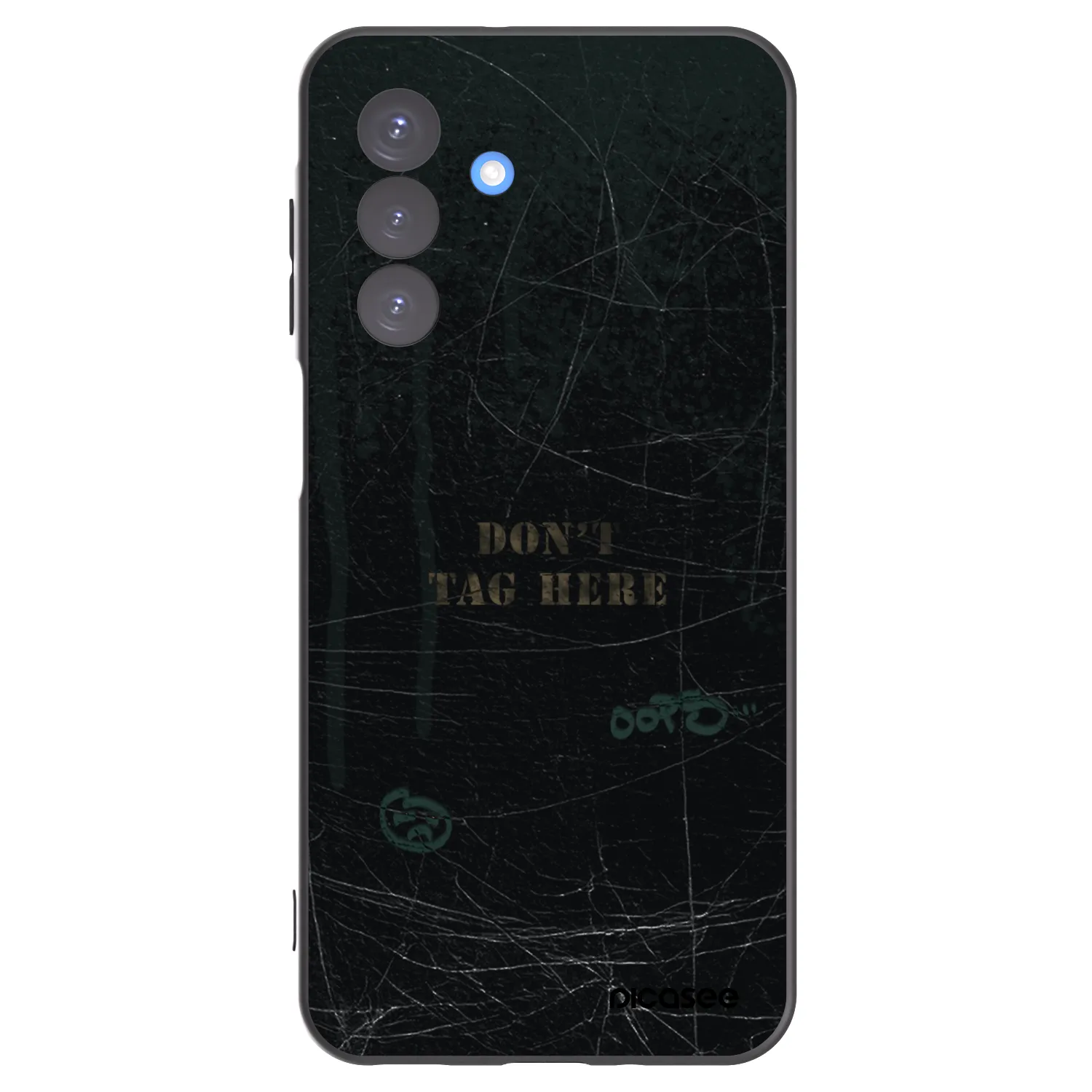 Picasee fekete szilikon tok az alábbi mobiltelefonokra Samsung Galaxy A17 5G - DON´T TAG
