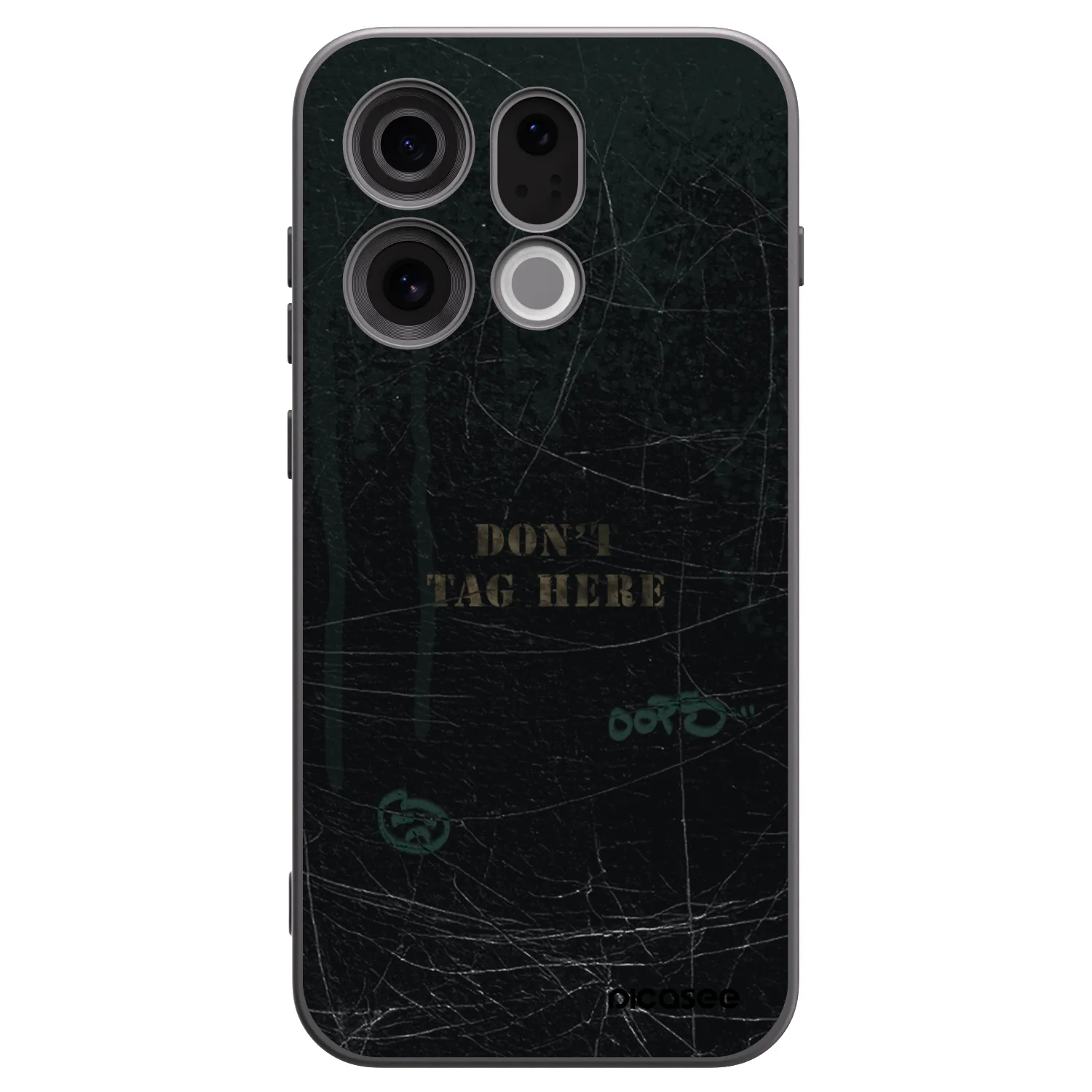 Picasee fekete szilikon tok az alábbi mobiltelefonokra OPPO Find X9 - DON´T TAG