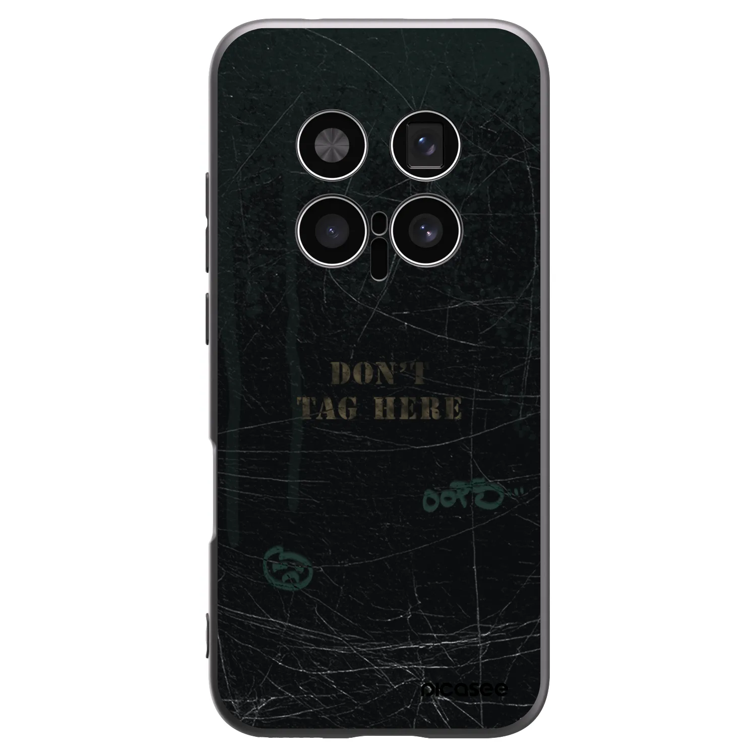 Picasee fekete szilikon tok az alábbi mobiltelefonokra Honor Magic8 Pro 5G - DON´T TAG