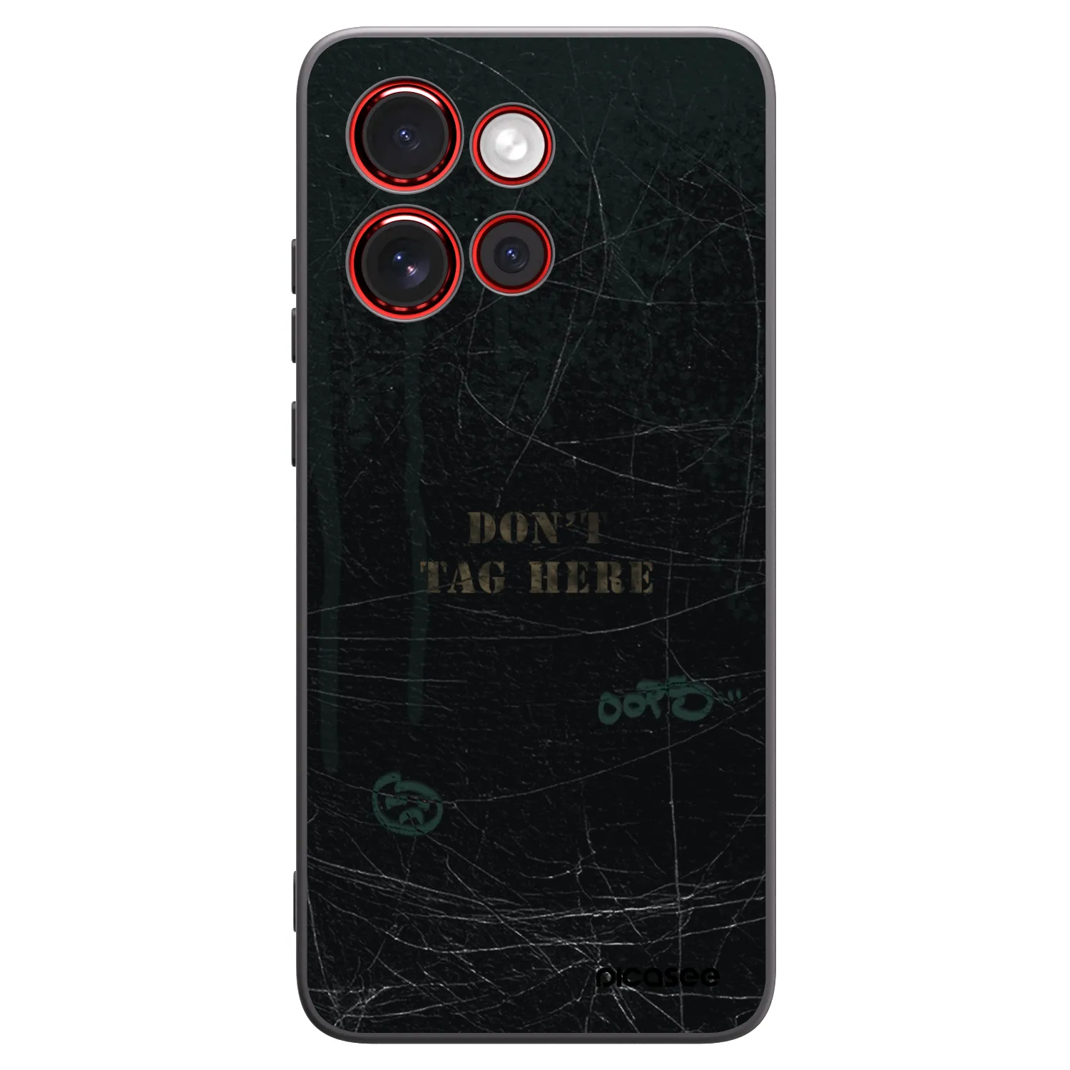 Picasee fekete szilikon tok az alábbi mobiltelefonokra Motorola Edge 60 Neo 5G - DON´T TAG