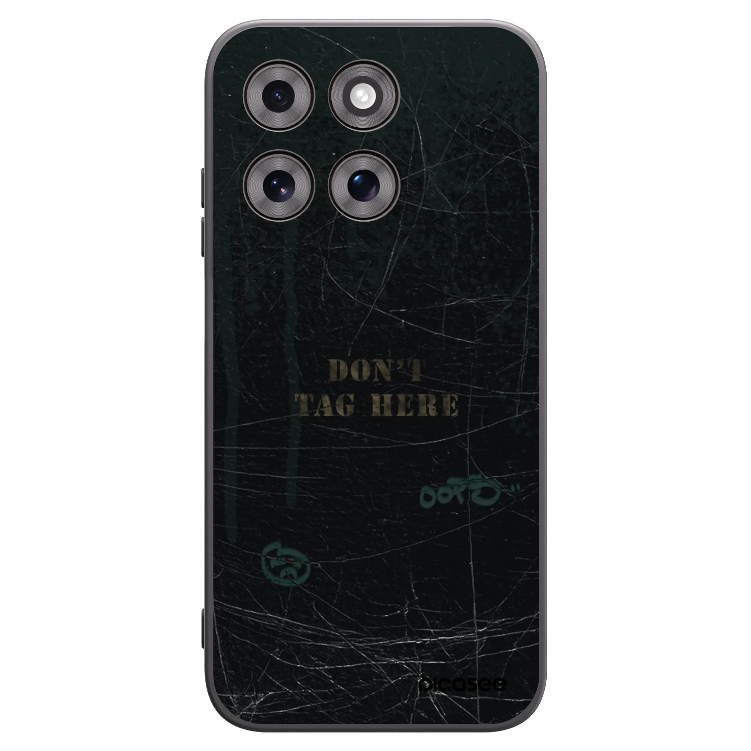 Picasee fekete szilikon tok az alábbi mobiltelefonokra Motorola Moto G77 - DON´T TAG