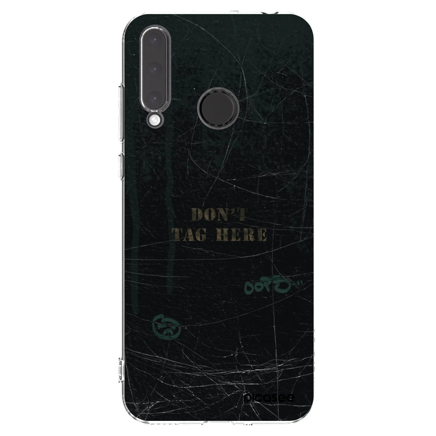 Picasee átlátszó szilikon tok az alábbi mobiltelefonokra Honor 20 Lite - DON´T TAG