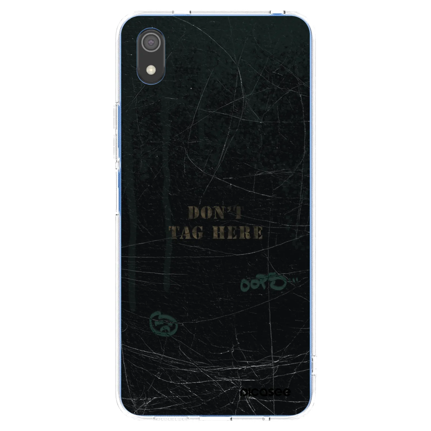 Picasee átlátszó szilikon tok az alábbi mobiltelefonokra Xiaomi Redmi 7A - DON´T TAG