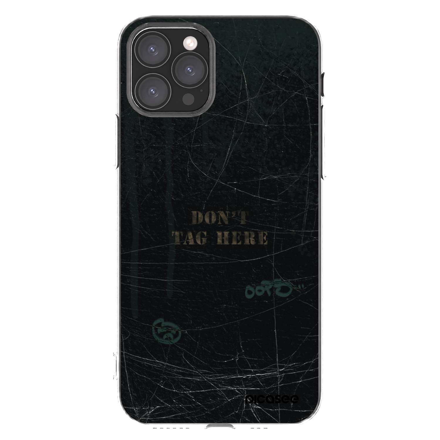 Picasee átlátszó szilikon tok az alábbi mobiltelefonokra Apple iPhone 11 Pro - DON´T TAG