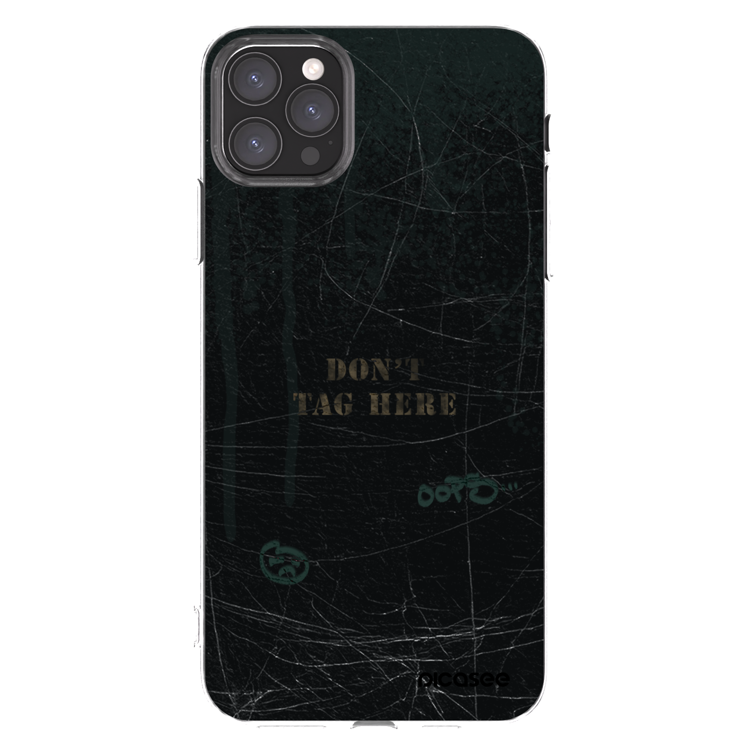 Picasee átlátszó szilikon tok az alábbi mobiltelefonokra Apple iPhone 11 Pro Max - DON´T TAG