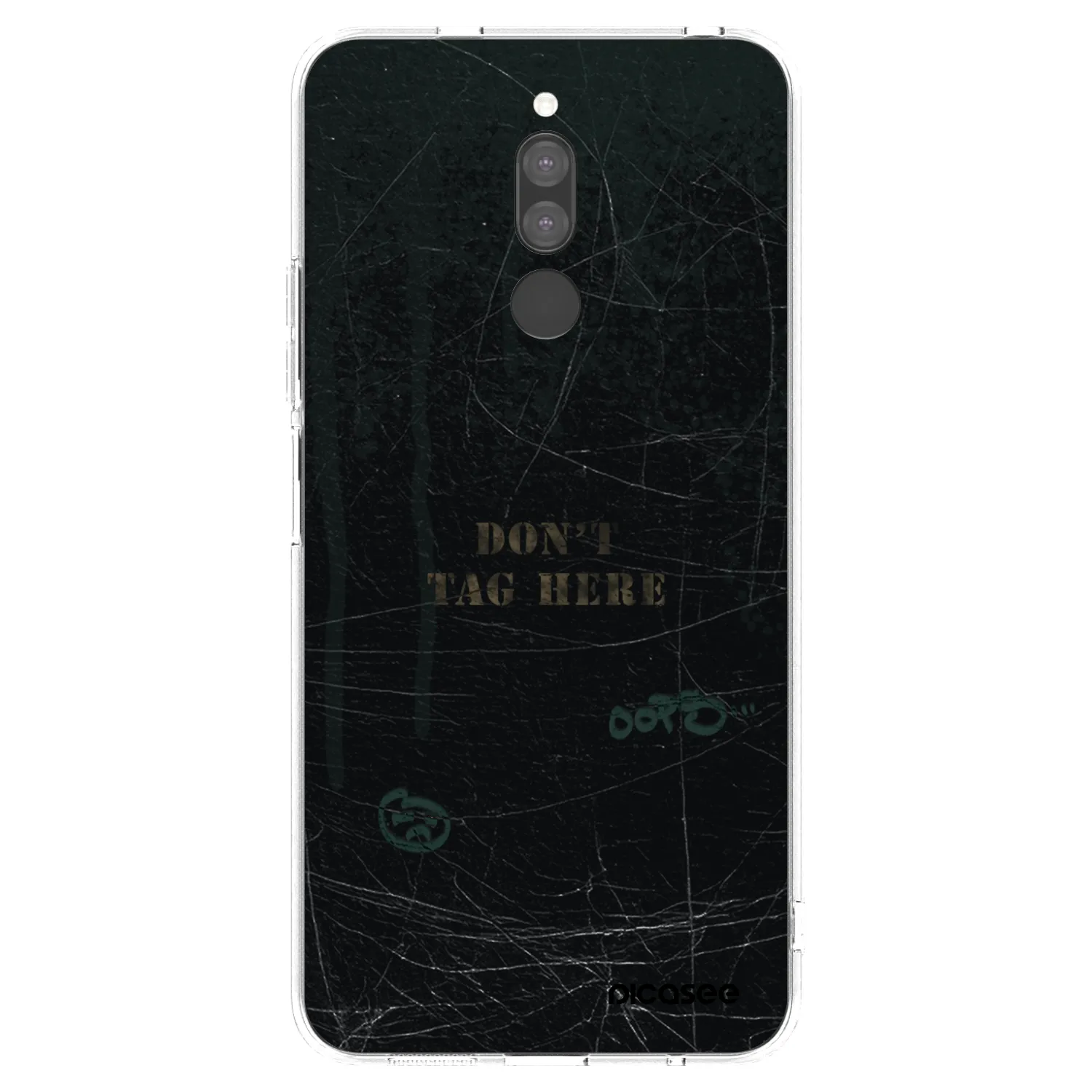 Picasee átlátszó szilikon tok az alábbi mobiltelefonokra Xiaomi Redmi 8 - DON´T TAG