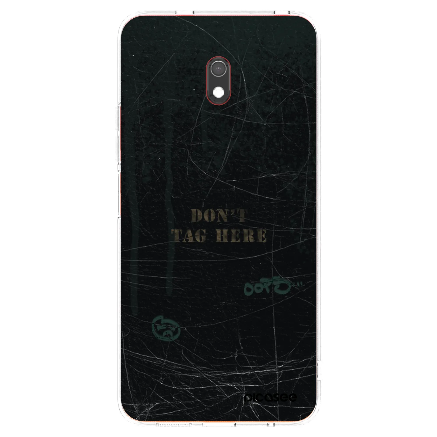 Picasee átlátszó szilikon tok az alábbi mobiltelefonokra Xiaomi Redmi 8A - DON´T TAG