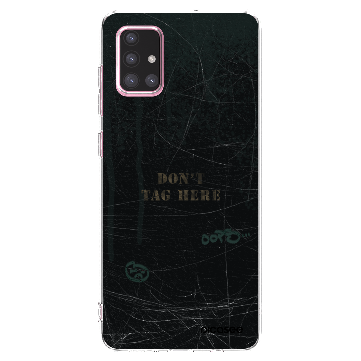 Picasee átlátszó szilikon tok az alábbi mobiltelefonokra Samsung Galaxy A71 A715F - DON´T TAG