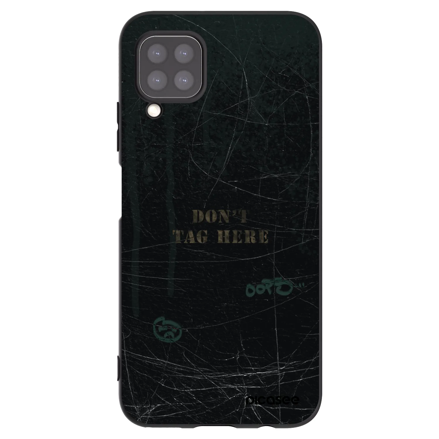 Picasee fekete szilikon tok az alábbi mobiltelefonokra Huawei P40 Lite - DON´T TAG