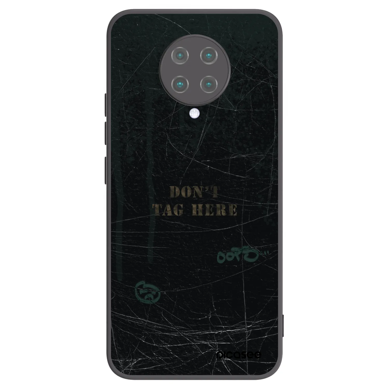 Picasee fekete szilikon tok az alábbi mobiltelefonokra Xiaomi Poco F2 Pro - DON´T TAG