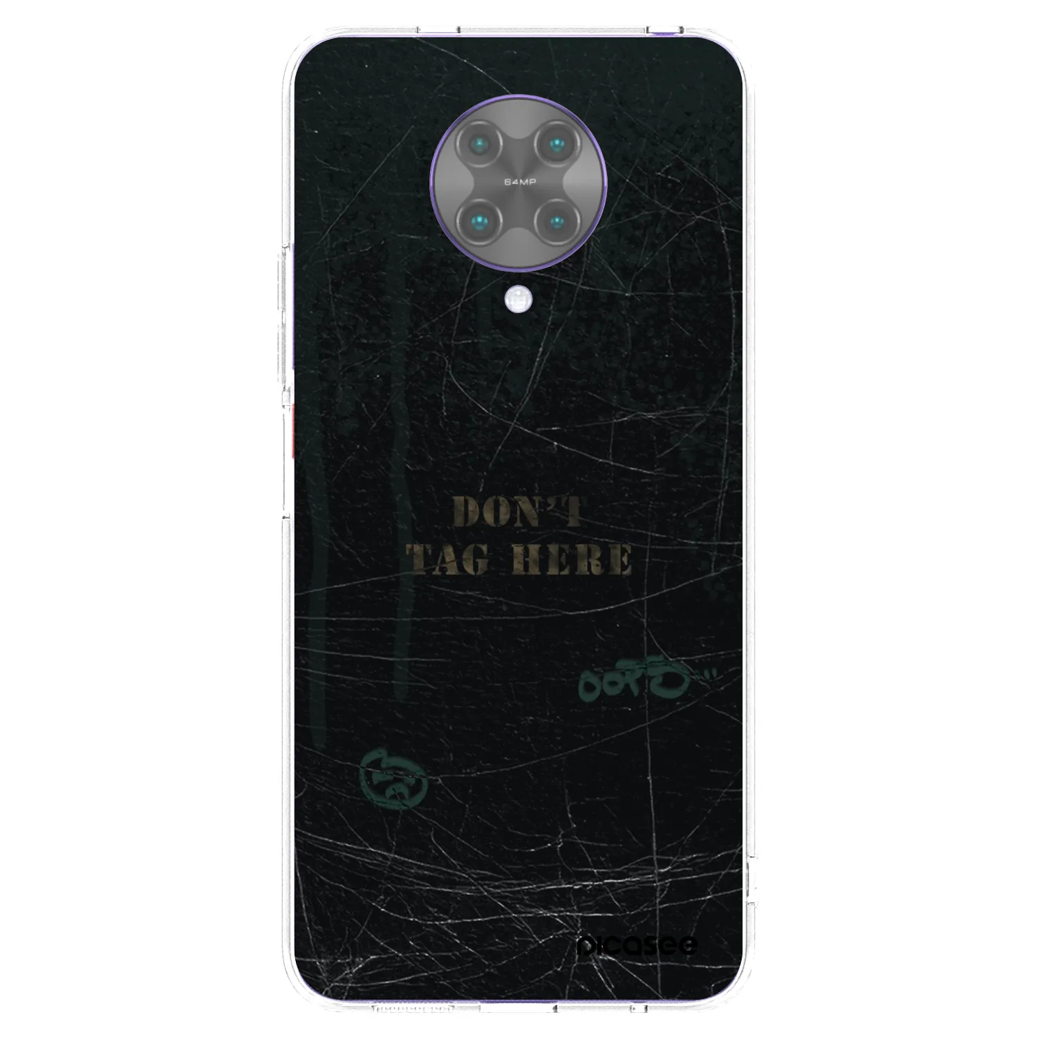 Picasee átlátszó szilikon tok az alábbi mobiltelefonokra Xiaomi Poco F2 Pro - DON´T TAG