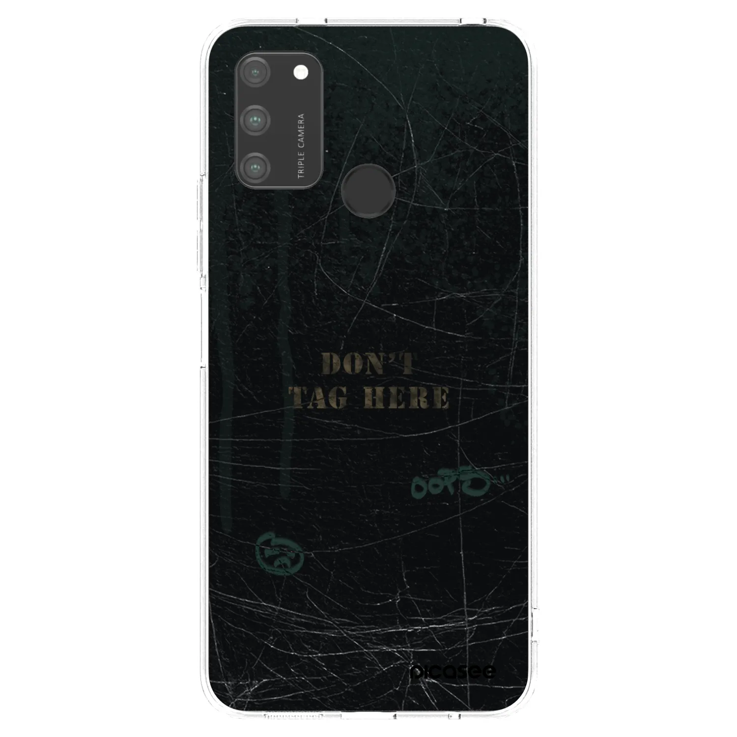 Picasee átlátszó szilikon tok az alábbi mobiltelefonokra Honor 9A - DON´T TAG