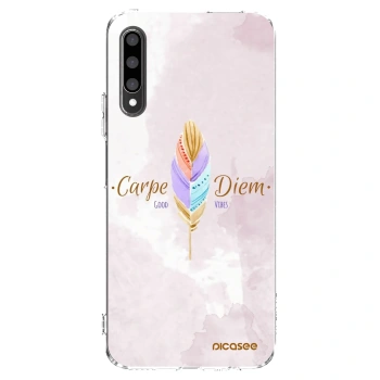 Picasee átlátszó szilikon tok az alábbi mobiltelefonokra Honor 9X Pro - Carpe Diem