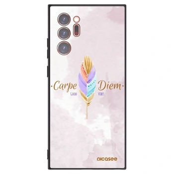 Picasee fekete szilikon tok az alábbi mobiltelefonokra Samsung Galaxy Note 20 Ultra - Carpe Diem