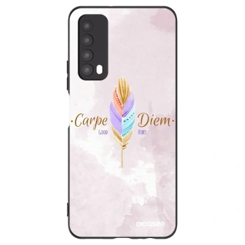 Picasee fekete szilikon tok az alábbi mobiltelefonokra Huawei P Smart 2021 - Carpe Diem