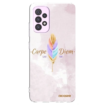 Picasee átlátszó szilikon tok az alábbi mobiltelefonokra Samsung Galaxy A32 5G A326B - Carpe Diem