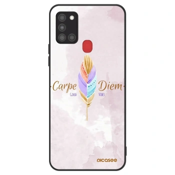 Szilikon tok erre a típusra Samsung Galaxy A21s - Carpe Diem