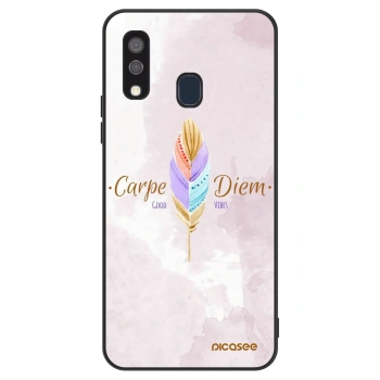 Szilikon tok erre a típusra Samsung Galaxy A40 A405F - Carpe Diem