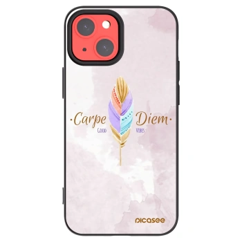Picasee fekete szilikon tok az alábbi mobiltelefonokra Apple iPhone 13 mini - Carpe Diem