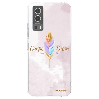 Picasee átlátszó szilikon tok az alábbi mobiltelefonokra Vivo Y72 5G - Carpe Diem