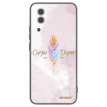 Picasee fekete szilikon tok az alábbi mobiltelefonokra Vivo Y72 5G - Carpe Diem