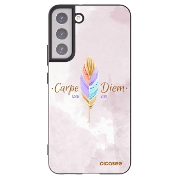 Picasee fekete szilikon tok az alábbi mobiltelefonokra Samsung Galaxy S22+ 5G - Carpe Diem