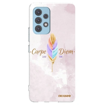 Picasee átlátszó szilikon tok az alábbi mobiltelefonokra Samsung Galaxy A53 5G A536 - Carpe Diem
