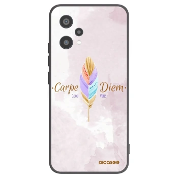 Picasee fekete szilikon tok az alábbi mobiltelefonokra Realme 9 Pro 5G - Carpe Diem