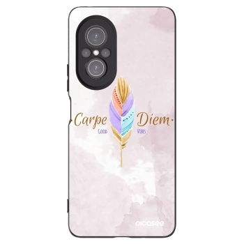 Picasee fekete szilikon tok az alábbi mobiltelefonokra Huawei Nova 9 SE - Carpe Diem