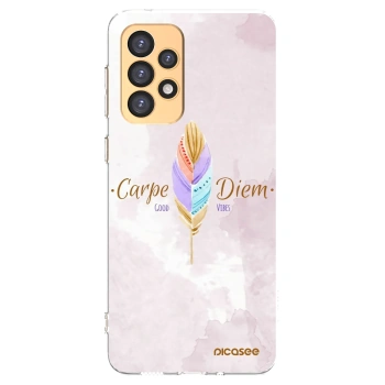 Picasee átlátszó szilikon tok az alábbi mobiltelefonokra Samsung Galaxy A33 5G A336 - Carpe Diem