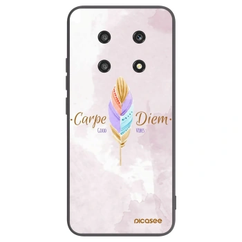 Picasee fekete szilikon tok az alábbi mobiltelefonokra Honor Magic4 Lite 5G - Carpe Diem