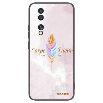 Picasee fekete szilikon tok az alábbi mobiltelefonokra Honor 70 - Carpe Diem
