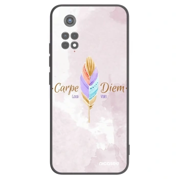 Picasee fekete szilikon tok az alábbi mobiltelefonokra Xiaomi Redmi Note 11S 5G - Carpe Diem