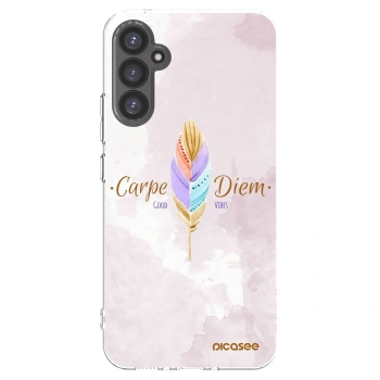 Picasee átlátszó szilikon tok az alábbi mobiltelefonokra Samsung Galaxy A34 5G A346B - Carpe Diem