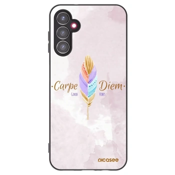 Picasee fekete szilikon tok az alábbi mobiltelefonokra Samsung Galaxy A14 5G A146P - Carpe Diem