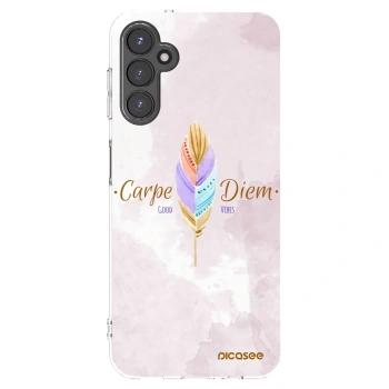 Picasee átlátszó szilikon tok az alábbi mobiltelefonokra Samsung Galaxy A14 5G A146P - Carpe Diem