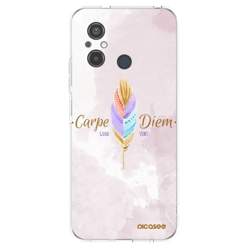 Picasee átlátszó szilikon tok az alábbi mobiltelefonokra Xiaomi Redmi 12C - Carpe Diem