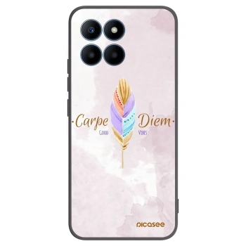 Picasee fekete szilikon tok az alábbi mobiltelefonokra Honor 70 Lite - Carpe Diem