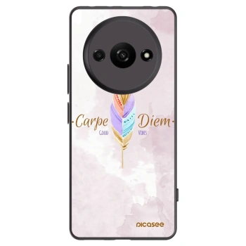 Picasee fekete szilikon tok az alábbi mobiltelefonokra Xiaomi Redmi A3 - Carpe Diem