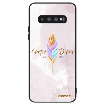 Szilikon tok erre a típusra Samsung Galaxy S10 Plus G975 - Carpe Diem