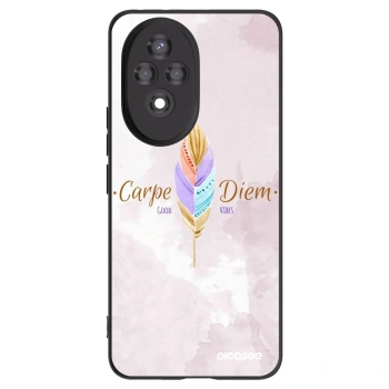 Picasee fekete szilikon tok az alábbi mobiltelefonokra Honor 200 Pro 5G - Carpe Diem