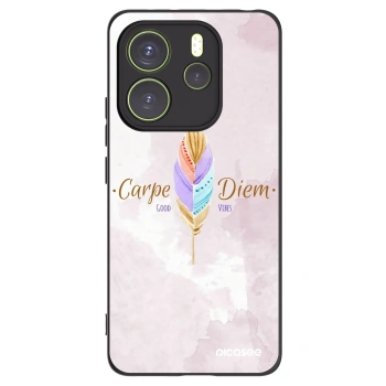 Picasee fekete szilikon tok az alábbi mobiltelefonokra Xiaomi Redmi Note 14 4G - Carpe Diem