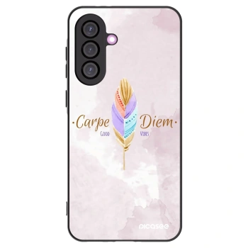 Picasee fekete szilikon tok az alábbi mobiltelefonokra Samsung Galaxy A36 5G - Carpe Diem