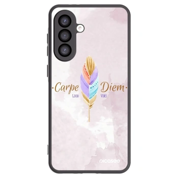 Picasee fekete szilikon tok az alábbi mobiltelefonokra Samsung Galaxy A26 5G A266B - Carpe Diem
