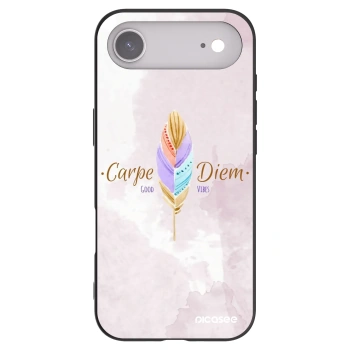 Picasee fekete szilikon tok az alábbi mobiltelefonokra Apple iPhone Air - Carpe Diem